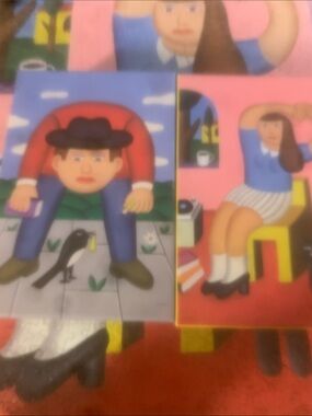 2 Puzzles by Areaware Andy. 500ct